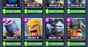 Conta Clash Royale Lv11 4100 Trofeus