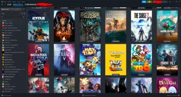 conta steam com 116 jogos