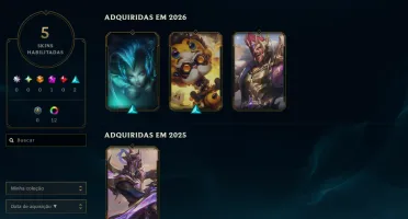 Conta Lol Mestre MMR bom
