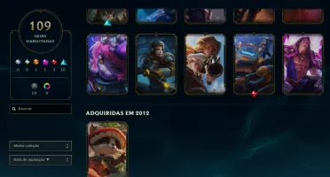 Conta Rara 2012 | 69Skins | Singed Pelotão Riot | Full Acess