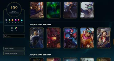 Conta Rara 2012 | 69Skins | Singed Pelotão Riot | Full Acess