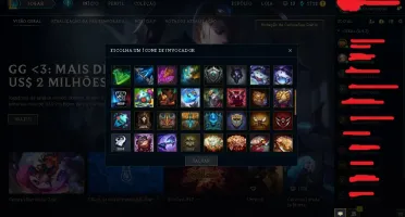 CONTA LOL GOLD TODOS OS CHAMPIONS VARIAS SKINS