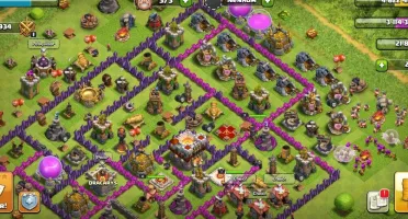CLASH OF CLANS CONTA quase FULL CV11 TOP