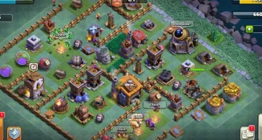 CLASH OF CLANS CONTA quase FULL CV11 TOP