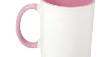 Caneca de Porcelana 325 ml com Sua Arte - Cores