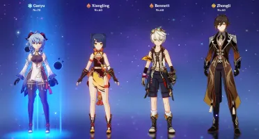 Ganyu + Zhongli + 7800 Gemas (Descrição) AR 40 Oportunidade!
