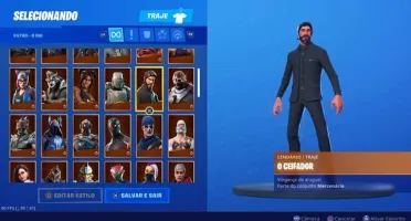 Conta Fortnite S3 + Ikonic + Salve o Mundo + packs da Twitch