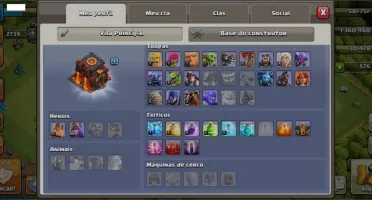 Conta Clash of Clans CV 10 Quase full