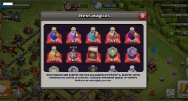 Conta Clash of Clans CV 10 Quase full