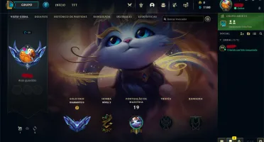 Conta Diamante 2 - MMR Mestre/GM 72% de wr / +44 -16 pdl