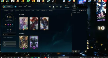 Conta top lol