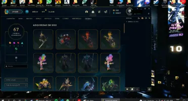 Conta top lol