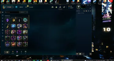 Conta top lol