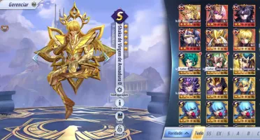 Cc Saint Seiya Serv A141 Com Shak Divino!!!