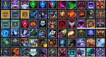 Conta ouro III - 169 Skins, todos os camp