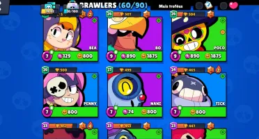 Conta brawl Stars upada