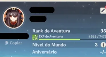 AR35 Hu Tao+Zhongli+14 Prsonagens 4*+9 Armas 4*