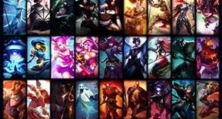 Conta Ouro 2 100 campeões e 99 skins