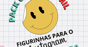 Pack de figurinhas para Instagran + de 5 mil figurinhas