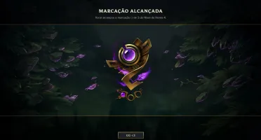 Conta Nível 73 - Borda Platina 3 - Único Dono