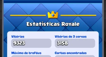 Conta de Clash Royale