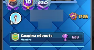 Conta de Clash Royale