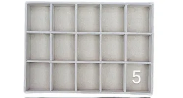 Kit de 3 Bandejas para Gaveta - 21 x 16 cm