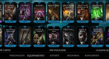 Conta Mortal Kombat mobile