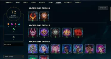 Ferro 2 com 45 Champs e 13 Skins ( Mais de 10 Jogos )