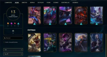 Ferro 2 com 45 Champs e 13 Skins ( Mais de 10 Jogos )