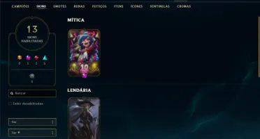 Ferro 2 com 45 Champs e 13 Skins ( Mais de 10 Jogos )