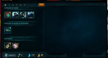 Conta borda de ouro, MMR alto.