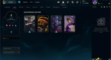 CONTA WILD RIFT - D4 + CONTA LOL - EX D4 S10 (EMAIL N VERIF)