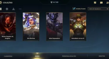 CONTA WILD RIFT - D4 + CONTA LOL - EX D4 S10 (EMAIL N VERIF)