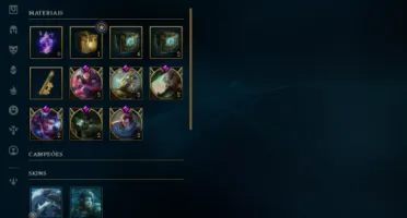 Conta diamante LoL com rp gasto varias skins