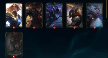 Conta diamante LoL com rp gasto varias skins