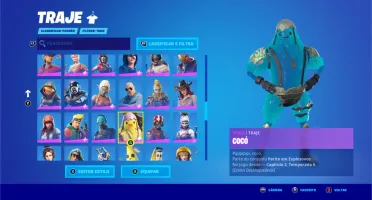 CONTA FORTNITE S3 FULL ATÉ ATUAL