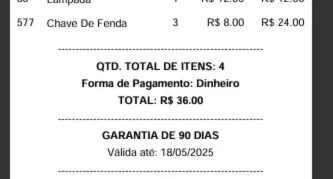 Sistema de Gestão de Vendas e Garantias + Gerador de Recibos