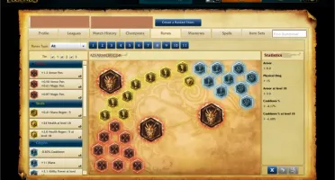 Conta League of Legens OURO 5+47 skins+11 paginas de runa