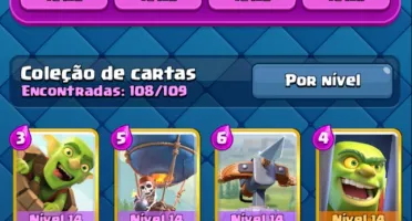 Conta Clash Royale Proximo Level 15