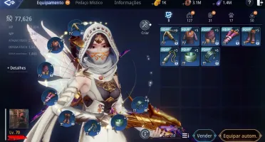 Arqueira 77k de poder - 1 PET EPICO lv70