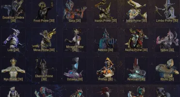 Conta Warframe Maestria 21
