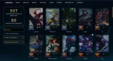 CONTA LOL- LVL 129 - 63 Champions - 16 Skins - FULL ACESSO