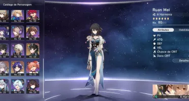 Honkai Star Rail, Lv 66: Jingliu, Ruan Mei, Huo Huo e +5✯