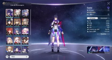 Honkai Star Rail Selle+Bis JingYuan+Bis Blade SilverWolf +++