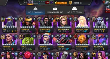 “Conta MTC ANCIÃO 8,35M+ | 181 7★ | 3 R5 | 30K Prestígio | 5
