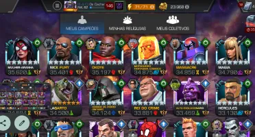 “Conta MTC ANCIÃO 8,35M+ | 181 7★ | 3 R5 | 30K Prestígio | 5