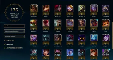 Conta de League of Legends Diamond 5