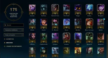 Conta de League of Legends Diamond 5