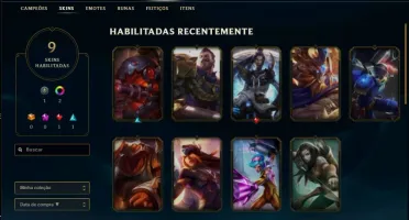 Conta de League of Legends Diamond 5
